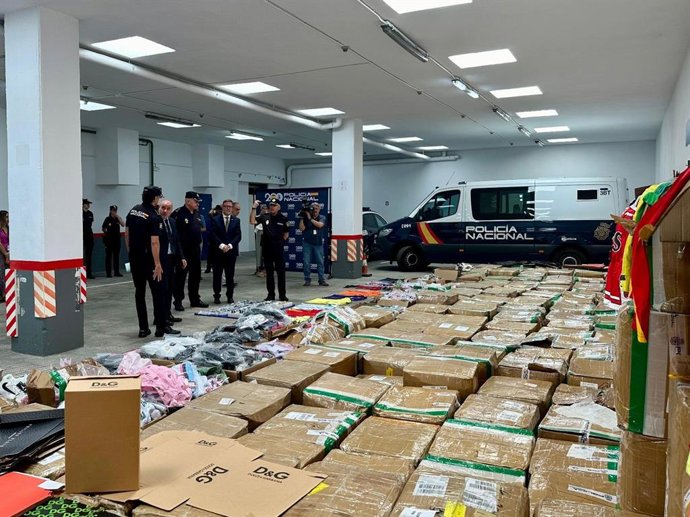 Imagen de los productos intervenidos