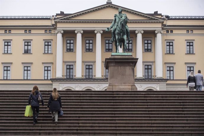 Archivo - Palacio Real de Oslo, Noruega (archivo)