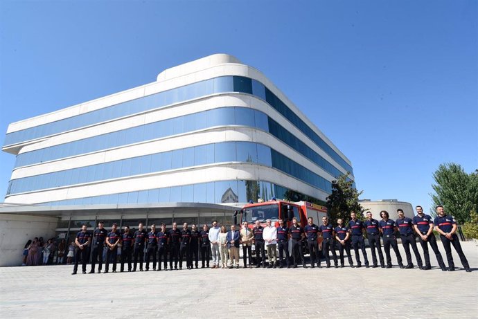 La Diputación de Granada refuerza su cuerpo de bomberos con la incorporación de 22 nuevos efectivos