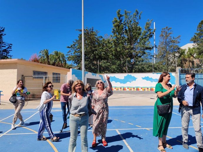 Isabel Paredes en el IES San Severiano.