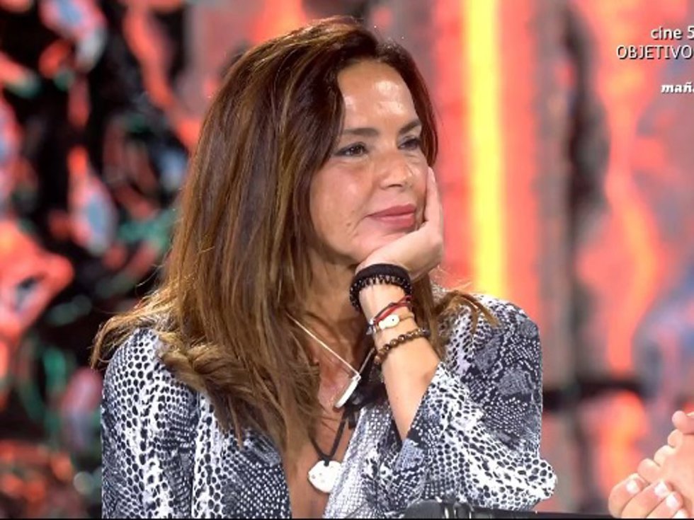 OLGA MORENO EN EL PLATÓ DE 'SUPERVIVIENTES ALL STARS'