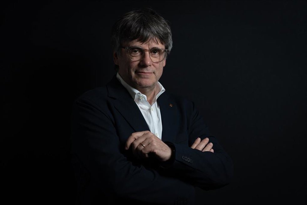 Archivo - El expresidente de la Generalitat de Catalunya Carles Puigdemont posa para Europa Press, a 26 de abril de 2024, en Argels (Francia).