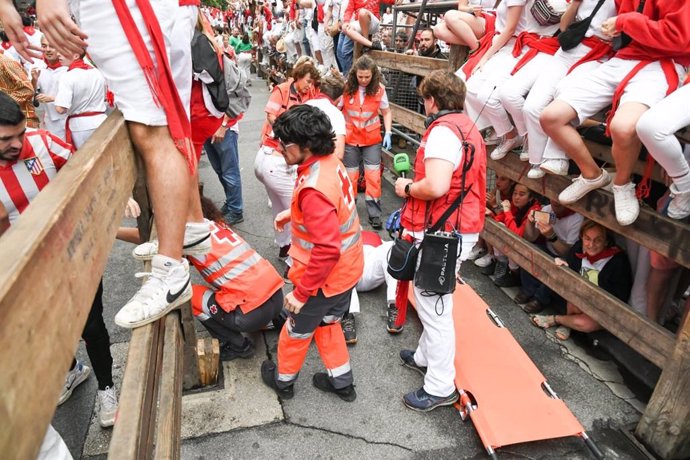 Atención por Cruz Roja.