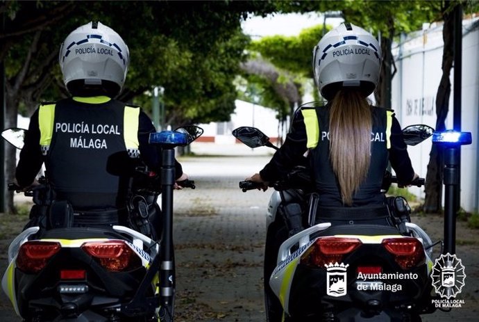 Policía Local de Málaga en una imagen de archivo
