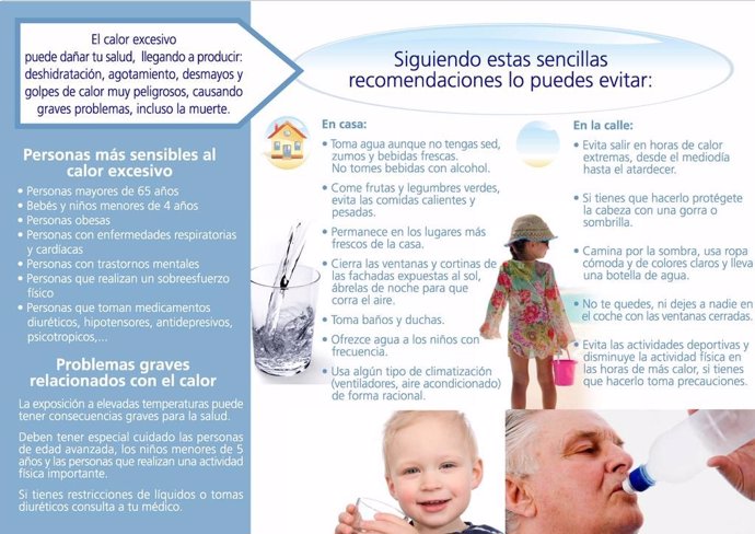 Archivo - Las autoridades sanitarias advierten de riesgo para la salud por el calor en la Región el miércoles, jueves y viernes