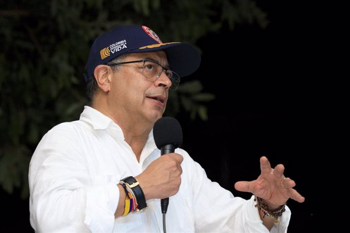 Archivo - El presidente de Colombia, Gustavo Petro