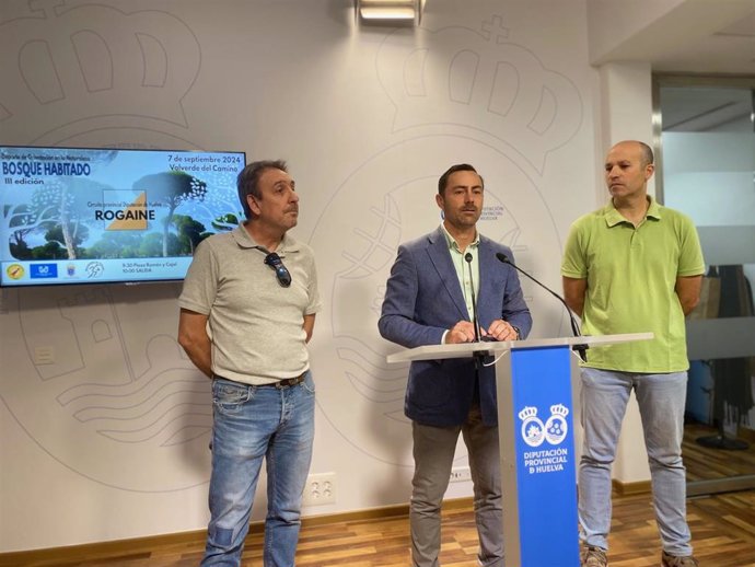 Presentación en la Diputación de la prueba de Deporte de Orientación en la Naturaleza 'Bosque Habitado'.