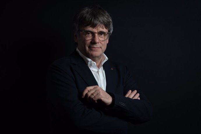 Archivo - El expresidente de la Generalitat de Catalunya Carles Puigdemont posa para Europa Press, a 26 de abril de 2024, en Argelès (Francia). 