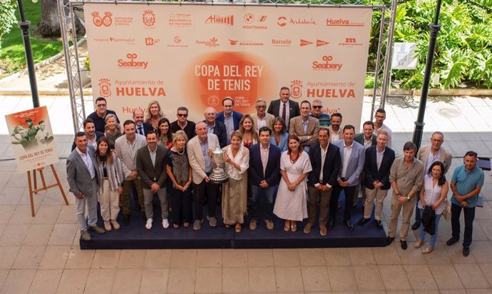 Presentación de la 99 edición de la Copa del Rey de Tenis de Huelva.