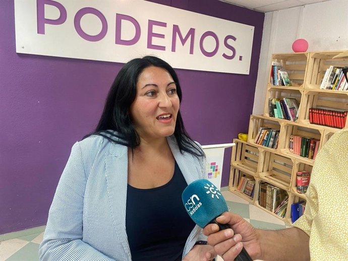 La diputada de Por Andalucía por Granada, Alejandra Durán.