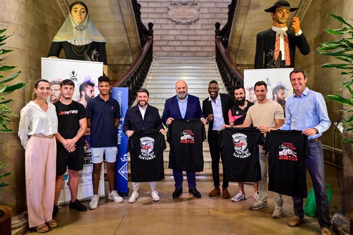 Presentación en Cort del Trofeo Ciutat de Palma de Boxeo.