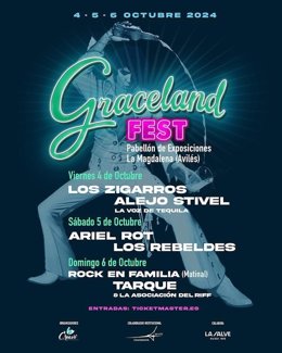 Cartel de Graceland Fest.