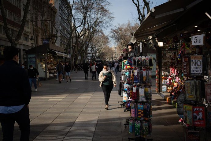 Archivo - La Rambla de Barcelona (Archivo)