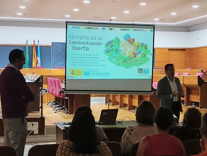 Imagen de archivo de actividades organizadas en el marco de la Semana de la Administración Abierta.