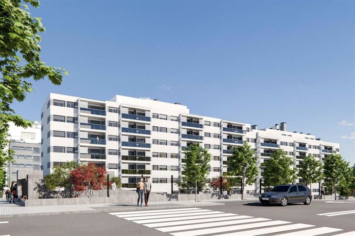 Viviendas del Plan Vive en Valdebebas, en Madrid