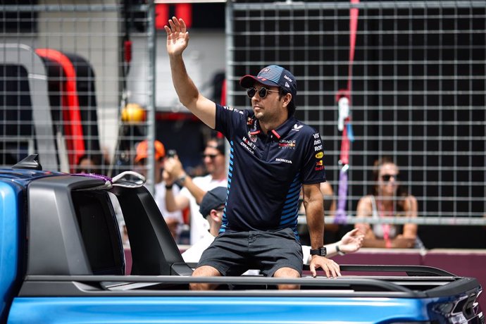 PEREZ Sergio (mex), Red Bull Racing RB20, portrait during the Formula 1 Qatar Airways Austrian Grand Prix 2024, 11th round of the 2024 Formula One World Championship from June 28 to 30, 2024 on the Red Bull Ring, in Spielberg, Austria.