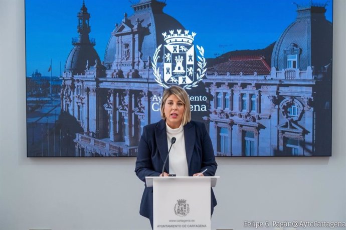 Archivo - La alcaldesa de Cartagena, Noelia Arroyo