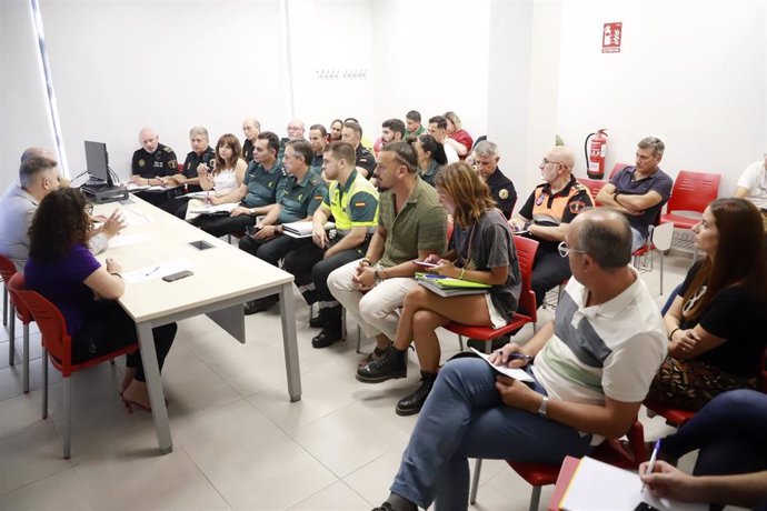 Junta de Seguridad de Cullera (Valencia) para coordinar el dispositivo de seguridad de los festivales Zevra y Medusa