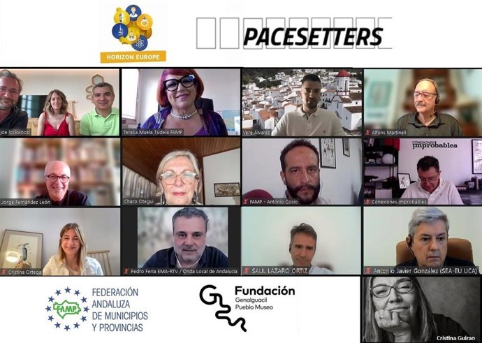 Reunión de la Federación Andaluza de Municipios y Provincias (FAMP) y la Fundación Genalguacil Pueblo Museo.