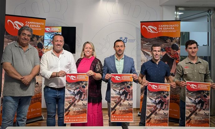 Presentación en la Diputación de Huelva del Campeonato de España BTT XCO-XCC-XCE-XCR.
