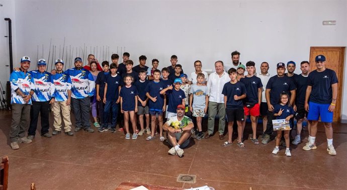 Jornada de Iniciación a la Pesca Deportiva del Black Bass, organizada por la Diputación de Huelva.