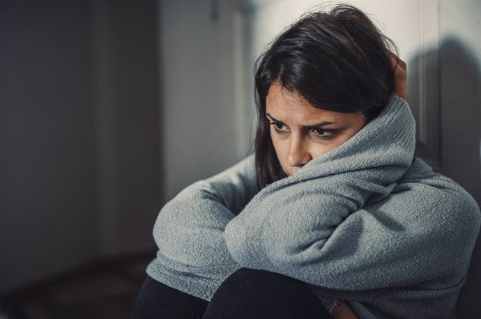 Archivo - Imagen de archivo de una mujer con síntomas de depresión.