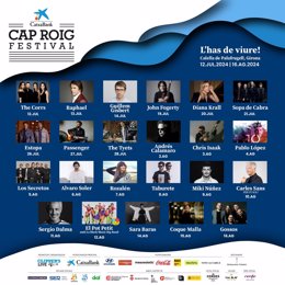 Cartel del Festival de Cap Roig 2024