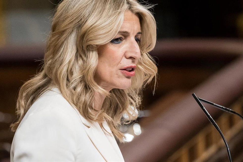 Archivo - La vicepresidenta segunda y ministra de Trabajo y Economía Social en funciones, Yolanda Díaz.
