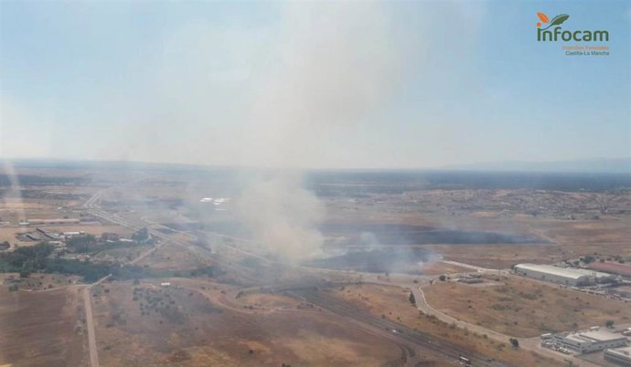 Incendio en Talavera de la Reina.