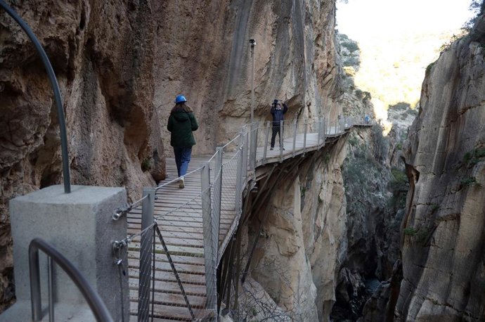 Archivo - Imagen de archivo del Caminito del Rey