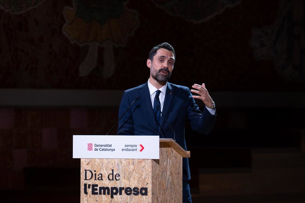 Archivo - El conseller de Empresa y Trabajo, Roger Torrent