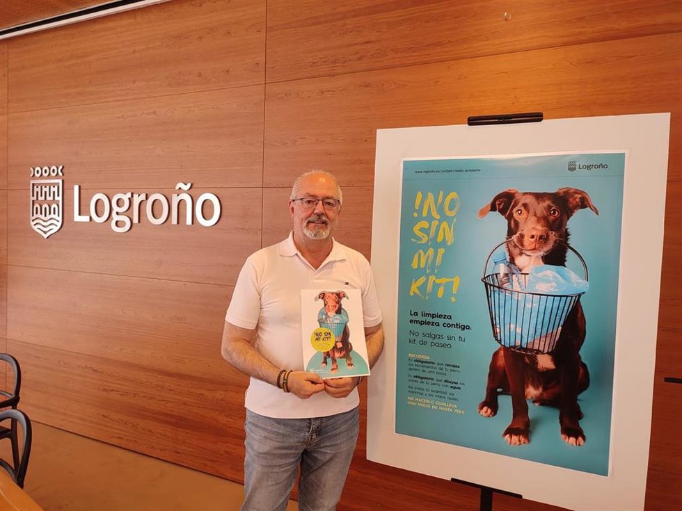 El Ayuntamiento de Logroño pone en marcha una nueva campaña para sensibilizar sobre la importancia de recoger los excrementos de los perros