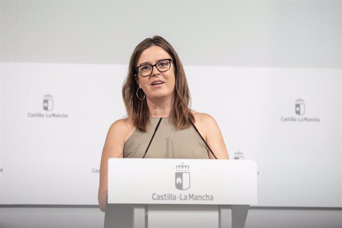 La portavoz del Gobierno de Castilla-La Mancha, Esther Padilla