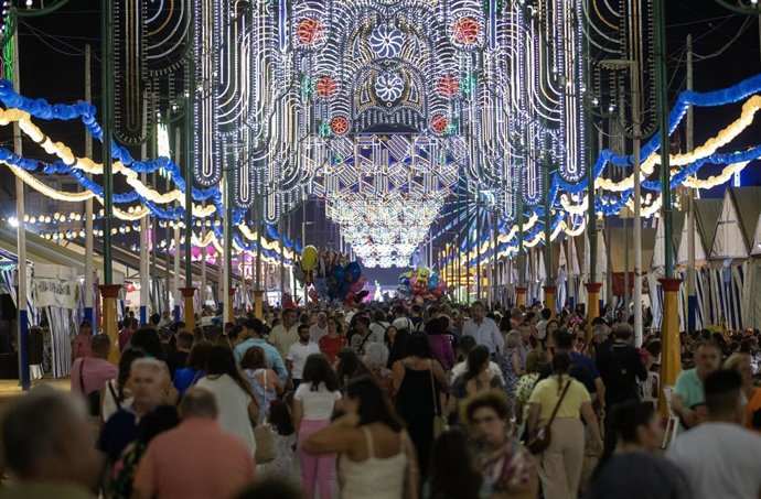 Recinto Ferial de las Fiestas Colombinas de Huelva. 