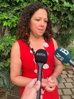 La portavoz del PSIB en el Consell de Mallorca, Catalina Cladera.