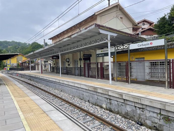 Archivo - Estación de Carbayín.