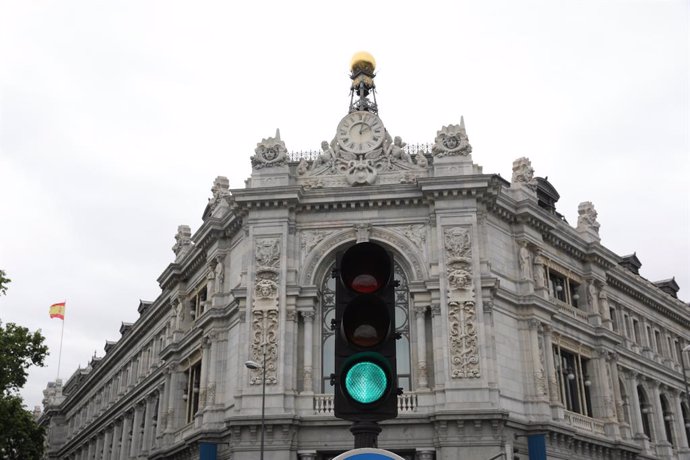 Archivo - Sede del Banco de España el día que ha publicado su informe anual, a 13 de mayo de 2021, en Madrid (España). 