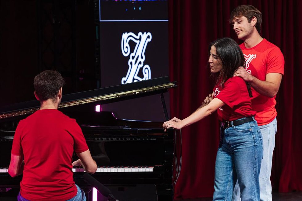 Archivo - Una actuación durante el acto de presentación de la nueva temporada del Instituto Nacional de las Artes Escénicas y la Música (INAEM) en Sala de Cámara del Auditorio Nacional de Música, ael pasado 2023 (Madrid)