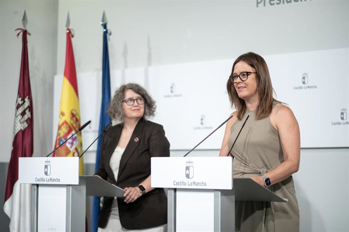 La portavoz del Gobierno de Castilla-La Mancha, Esther Padilla