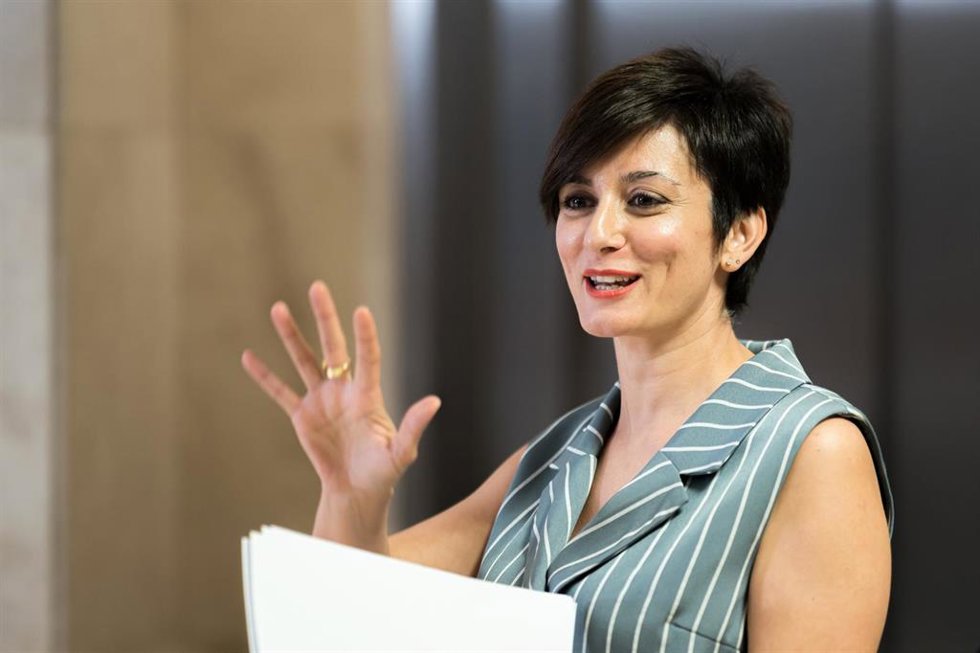 La ministra de Vivienda y Agenda Urbana, Isabel Rodríguez.