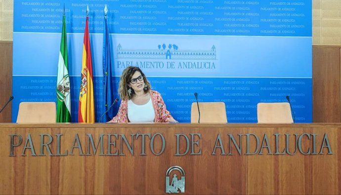 La portavoz adjunta del grupo parlamentario Por Andalucía, Esperanza Gómez.