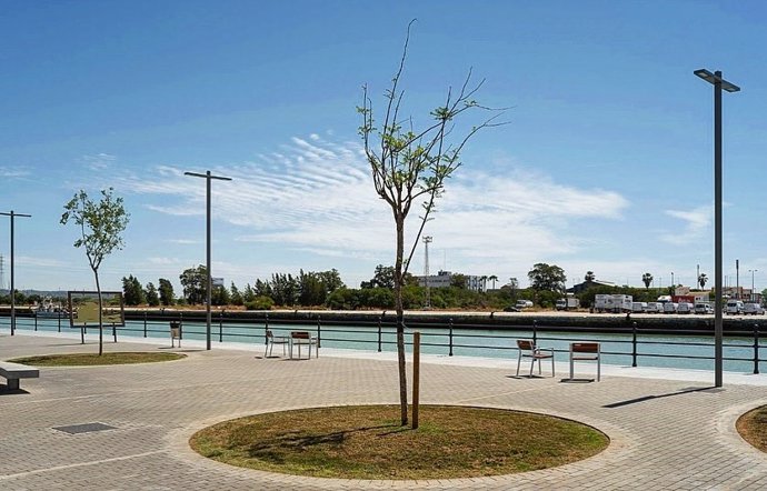 Paseo fluvial de El Puerto.