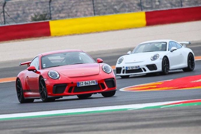 Pista reasfaltada de Motorland.