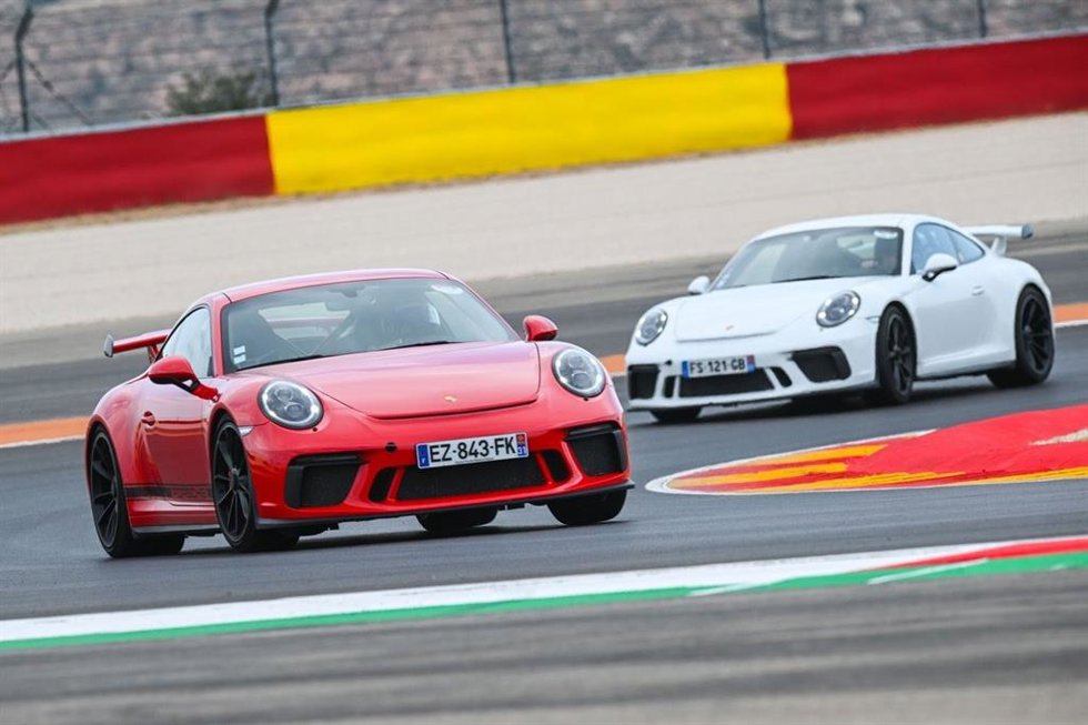 Pista reasfaltada de Motorland.