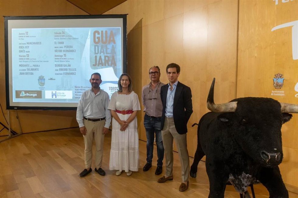 Presentación de la Feria Taurina en Guadalajara.