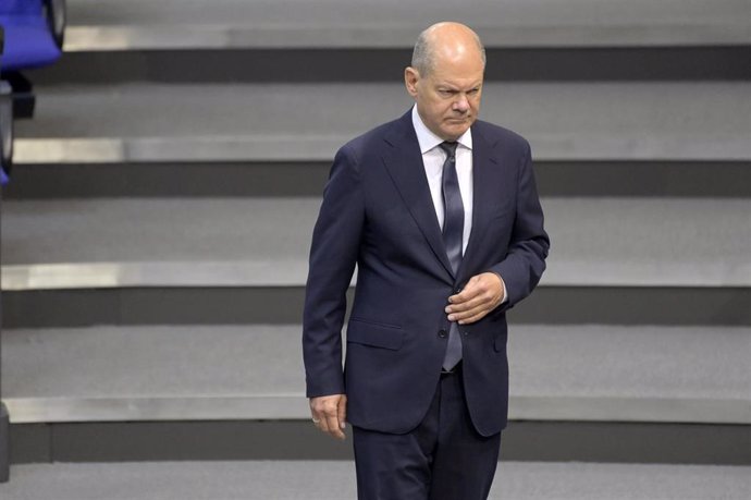 El canciller alemán, Olaf Scholz