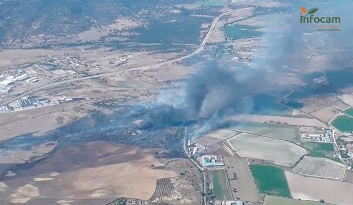 Incendio en Talavera de la Reina.