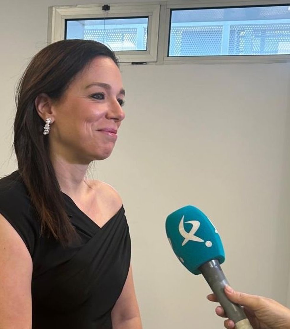 La consejera de Salud y Servicios Sociales de la Junta de Extremadura, Sara García Espada