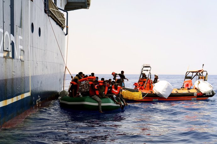 MSF rescata a 87 migrantes en el Mediterráneo