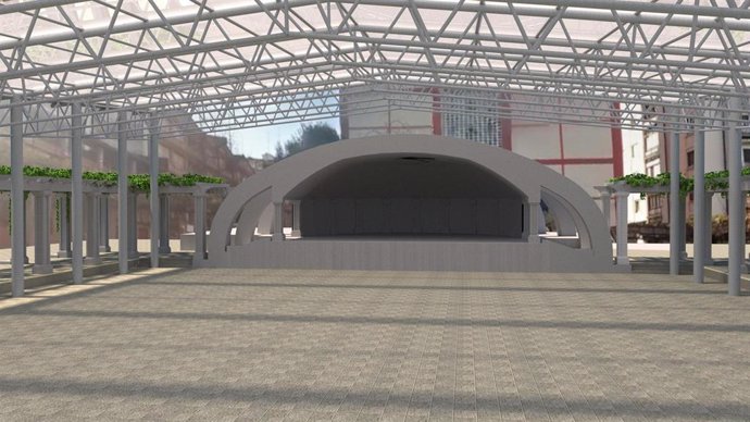 Proyecto de colocación de cubierta en plaza Errekalde